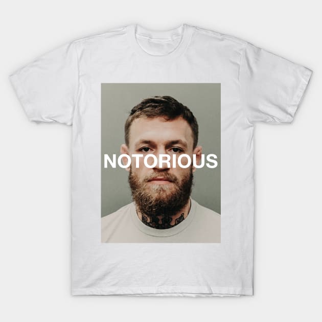 Connor McGregor Mugshot Notorious Connor Mcgregor Mugshot T Shirt TeePublic
